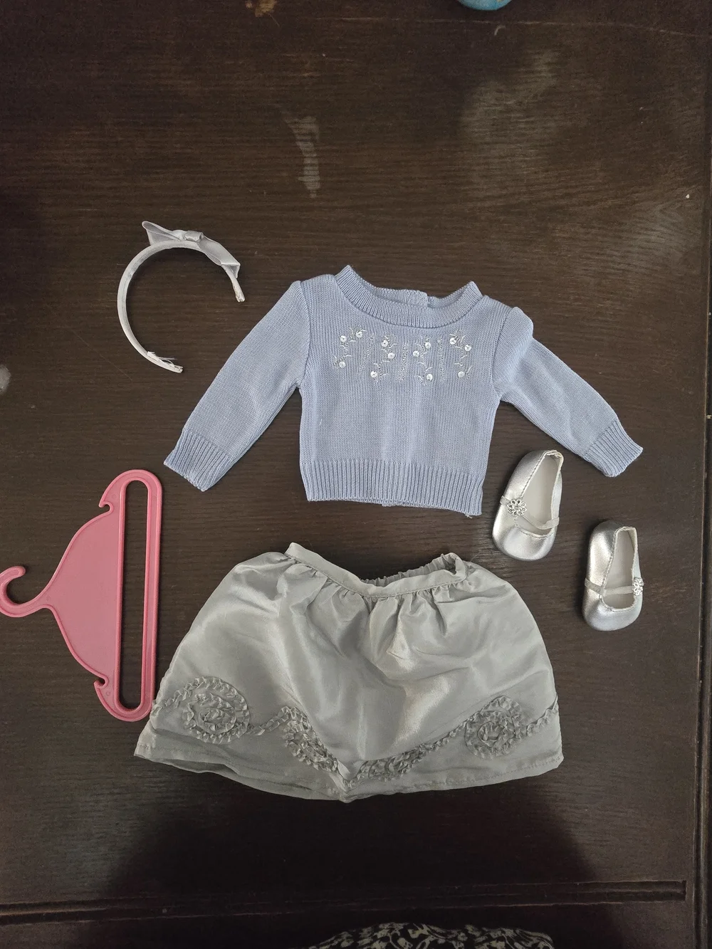 American Girl Doll Frosty Party Outfit